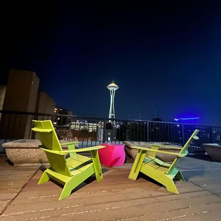 Cozy Downtown Condo Retreat With Space Needle View 西雅图 外观 照片