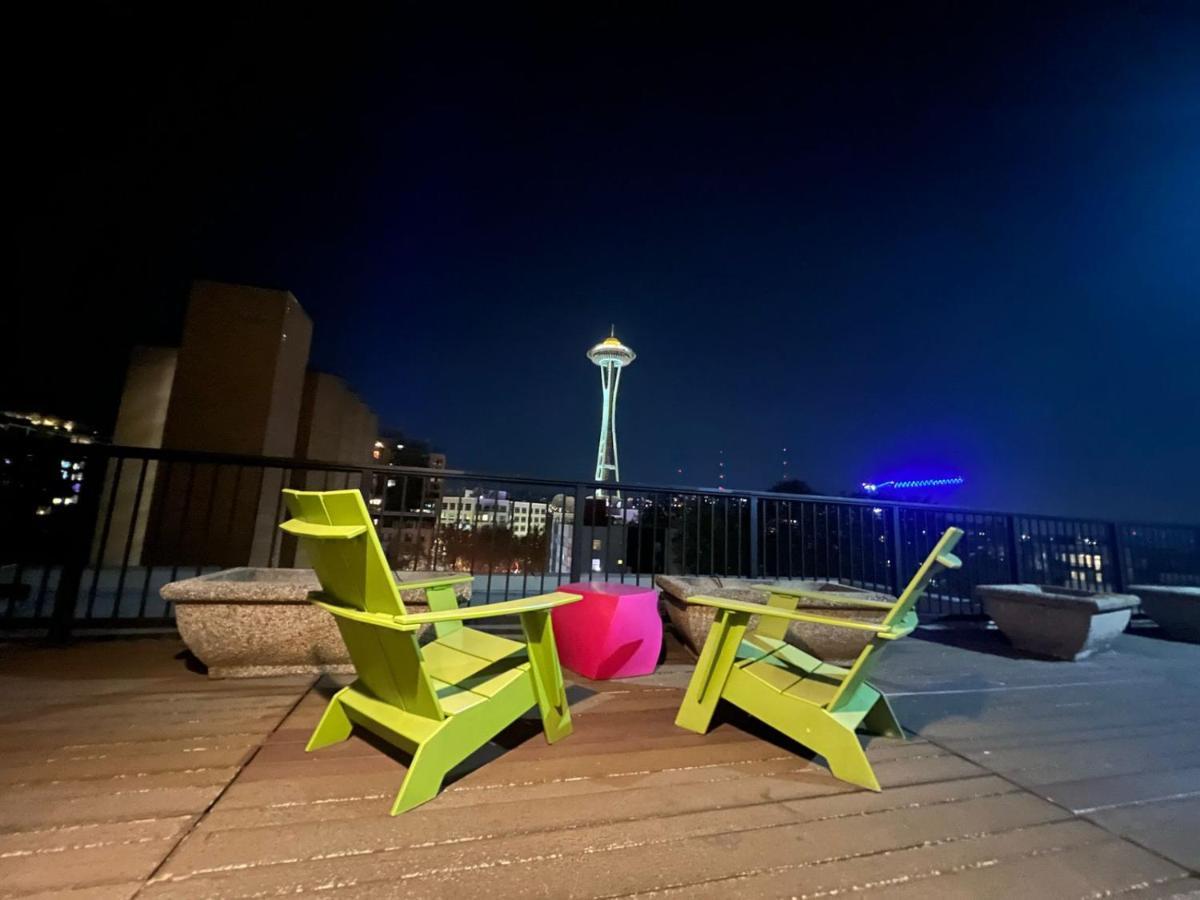 Cozy Downtown Condo Retreat With Space Needle View 西雅图 外观 照片